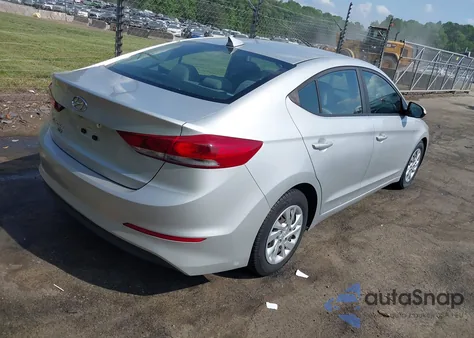 2017 Hyundai Elantra Se from USA, damaged, VIN 5NPD74LF7HH136774